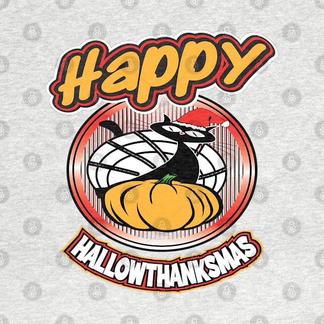 Happy Hallowthanksmas by Jabir